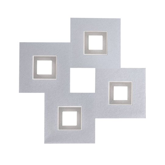 GROSSMANN Karree 4 lampor 50x50 aluminium titan