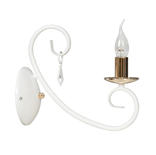 Zanador K1 vägglampa (Vit)