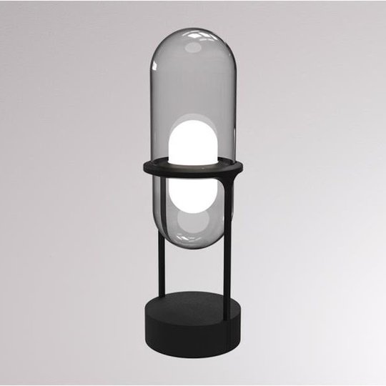 LOUM Pille LED-bordslampa grå/grå