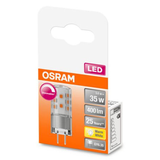 OSRAM LED-stiftlampa GY6 3,6 W 2 700 K dimbar