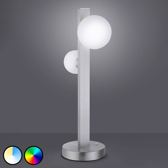 Trio WiZ Dicapo LED-bordslampa, 2 lampor