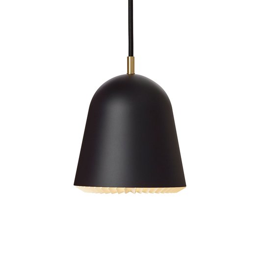 LE KLINT Caché - pendellampa, svart, 16 cm