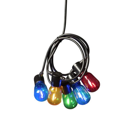 Slinga E14 40 färg ovala LED (Flerfärgad)