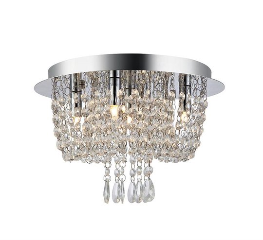 Jade kristallplafond (Förkromad/blank)
