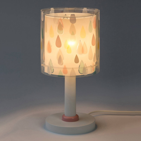 Dalber Color Rain bordslampa med dubbelskärm