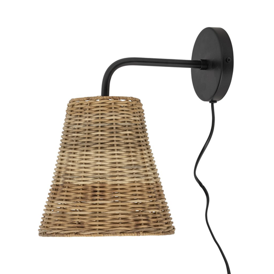 Thed vägglampa (Natur (brun))