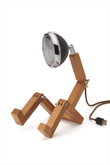 Mini Mr Wattson bordslampa (Svart)
