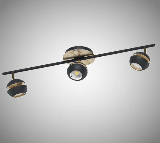Nocito 3-spot LED (Mässing/guld)