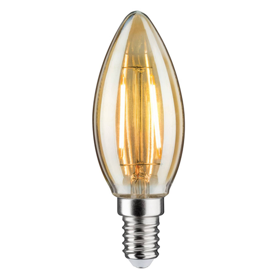 Paulmann LED-kronljuslampa E14 2W 1 900 K guld DC