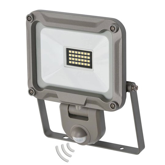 Utomhus LED-spot Jaro med sensor IP44 20 W