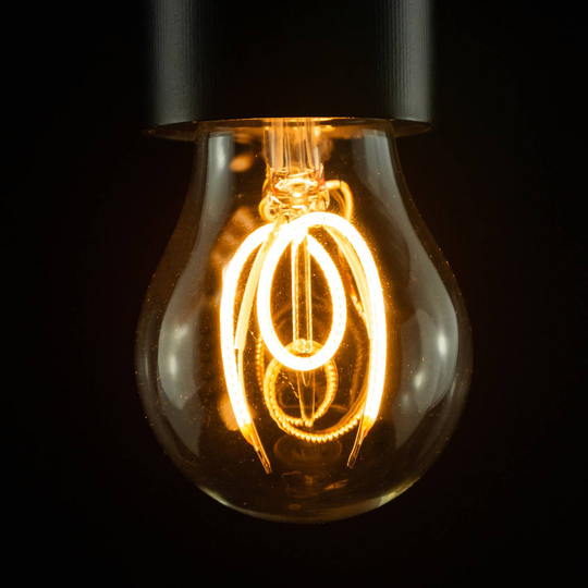 SEGULA LED-lampa E27 A15 3,2 W 2 200 K dimbar klar