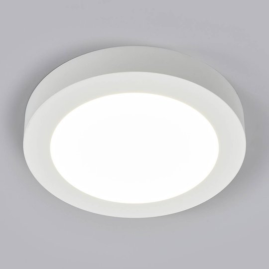 LED-taklampa Marlo vit 4 000 K rund 25,2 cm