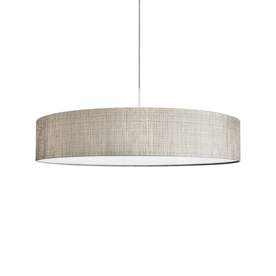 Hänglampa Turda, grå, Ø 65 cm