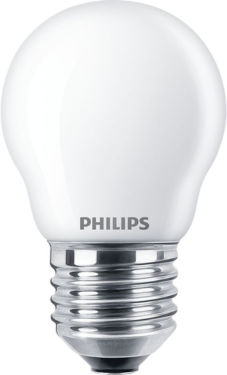 E27 2,2W LED Klot varmvit Frostad