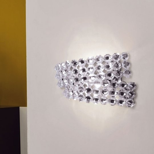Kristallvägglampa Diamant AP2