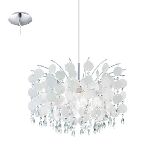 Fedra taklampa (Vit)