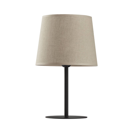 Bordslampa Chicago med skärm av lin