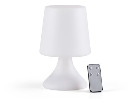 Midnat Led Loungelampa 25,5 cm Vit
