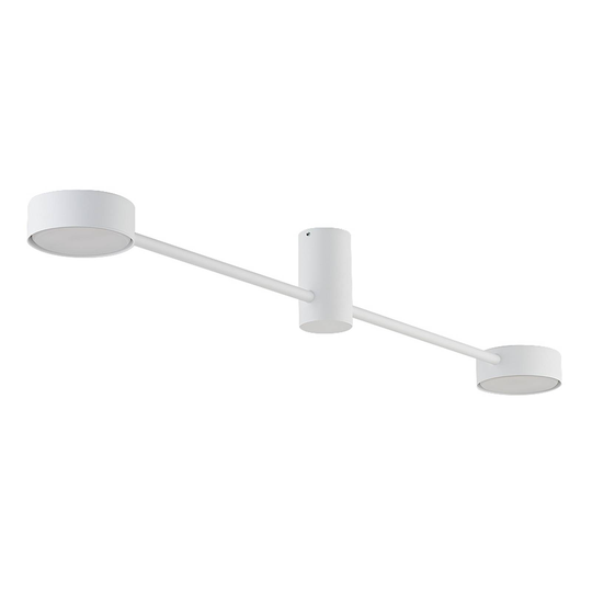 Taklampa Orbit II, vit, 2 lampor