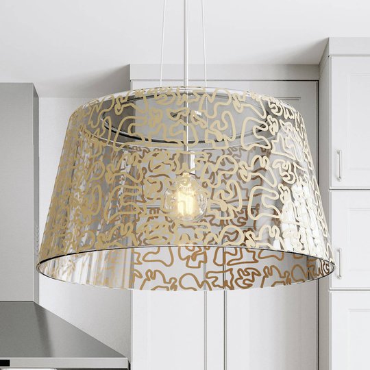 By Rydéns Spring hänglampa av glas, guld