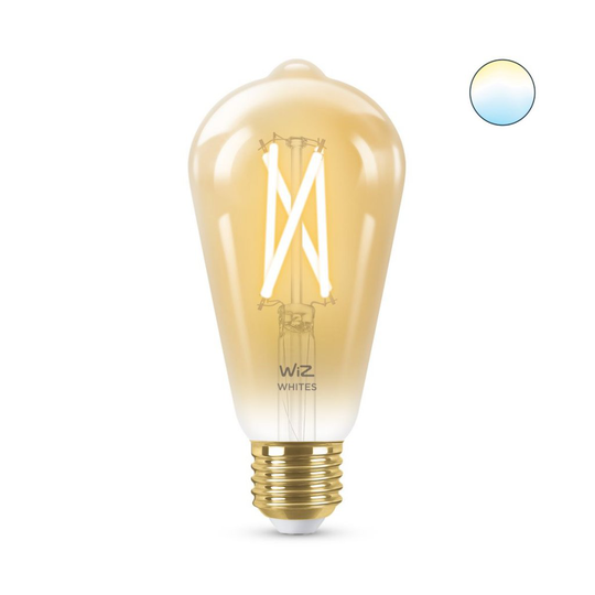 E27 50W Wiz Fil Amb Vintage