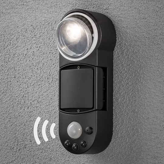 Batteridriven LED-utomhusvägglampa Prato, 10 cm