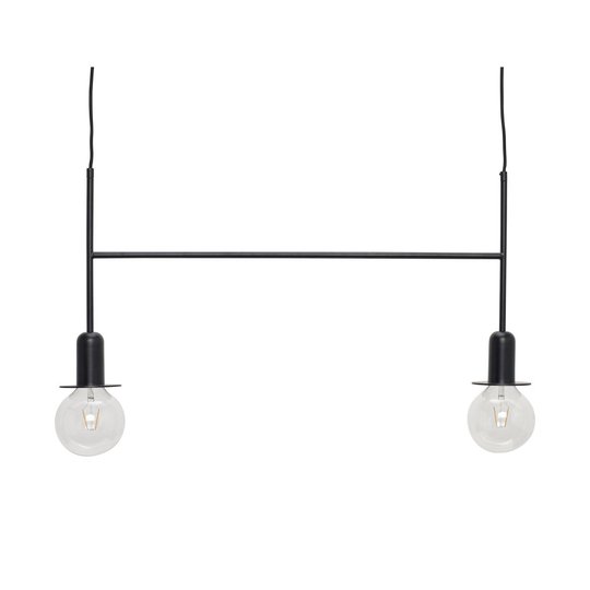 Taklampa duo (Svart)