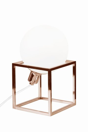 Bordslampa Cube (Förkromad/blank)