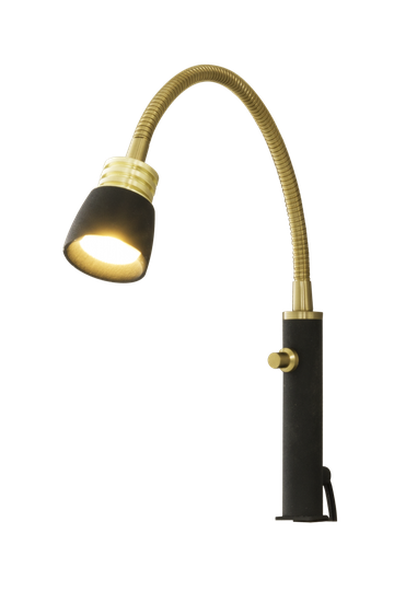 Eketorp Flex LED sänggavel (Svart)