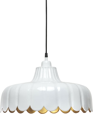 Wells Taklampa Vit/Guld 43cm