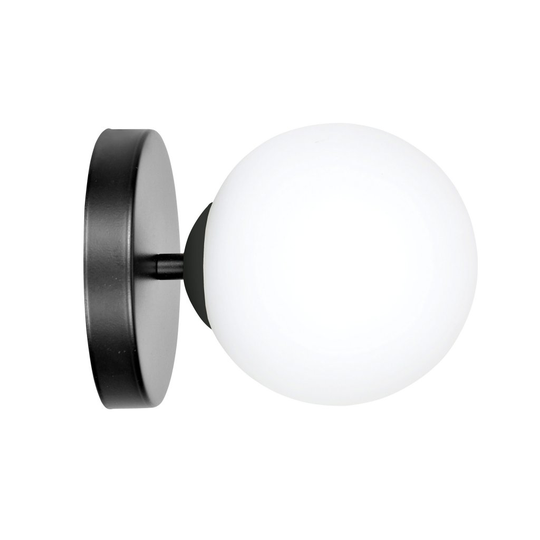 Halldor K1 vägglampa (Svart)