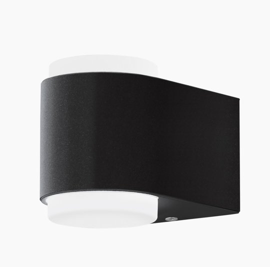 Briones vägglampa (Borstat stål)