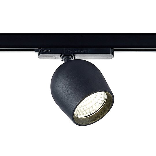 Arcchio Bauke LED-skenspot svart 30,5 W 4000 K