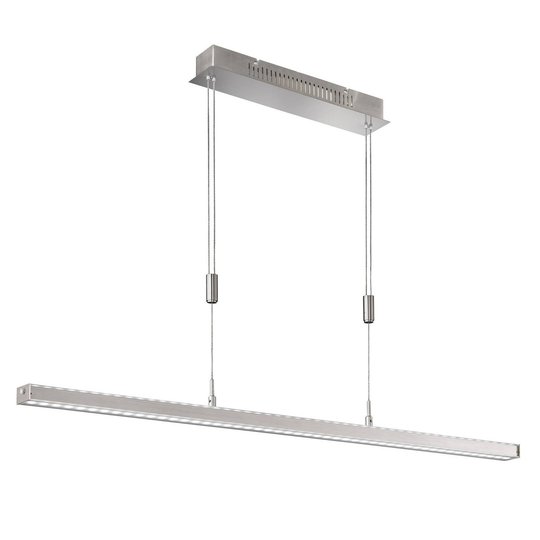 LED-pendellampa Vitan TW, grå, längd 150 cm