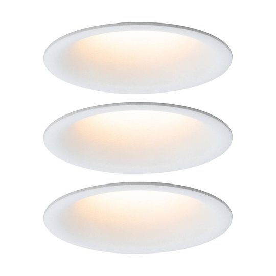 Paulmann inbyggnadslampa Cymbal 3 x 6,5 W varm dim