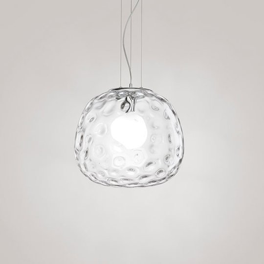 Pendellampa 6468 med transparent glas Ø 40 cm