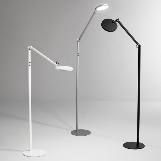 LED-golvlampa Regina, 1 lampa, vit