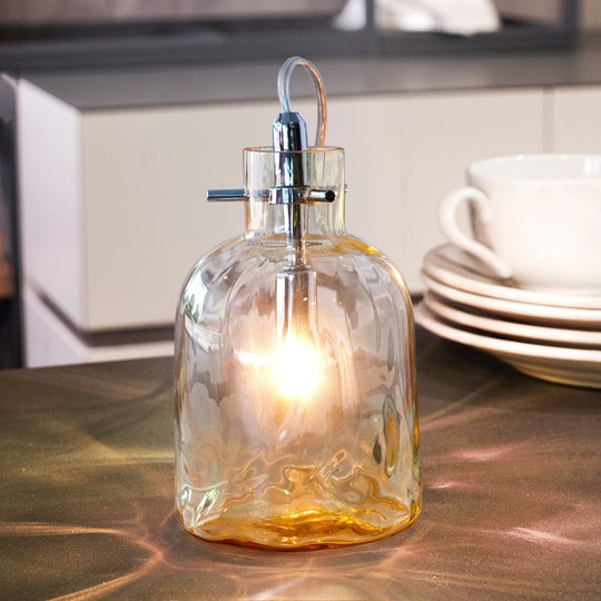 Bordslampa Bossa Nova 11 cm bärnsten
