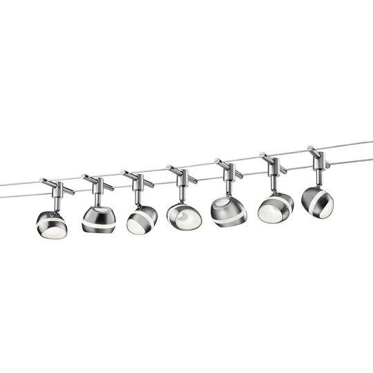 Shark – modernt LED-linsystem, 7-flammig