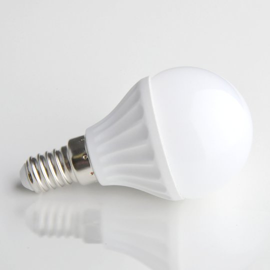 E14 4W 830 matt, droppformad LED-lampa