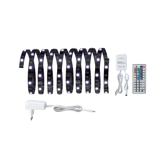 ECO Basic Set RGB 300cm exp. max. 500cm LED (Svart)