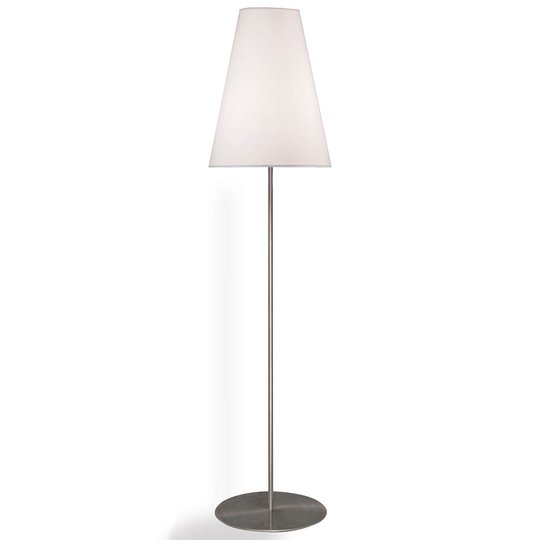 Golvlampa Clemo nickel matt