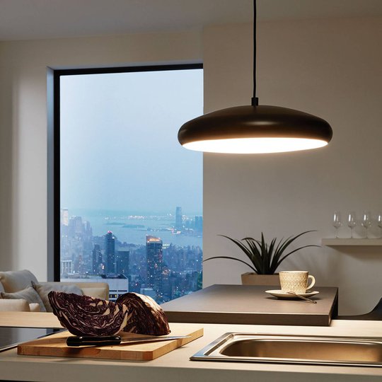 EGLO connect Riodeva-C LED-pendellampa svart