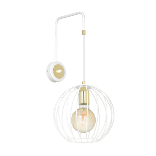 Albio K1 vägglampa (Vit)