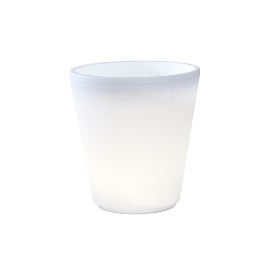 Assisi blomkruka stor LED (Vit)