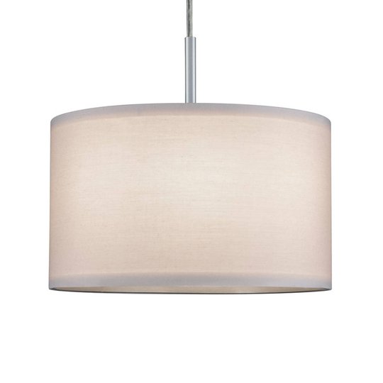 Paulmann textilskärm Tessa Ø 25,5 cm creme