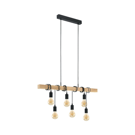 Townshend taklampa 6L (Trä)