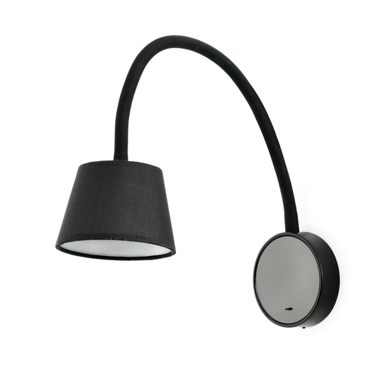 Blome LED vägglampa (Svart)