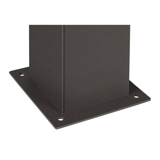 SLV Grafit gånglampa antracit rätblock höjd 90 cm