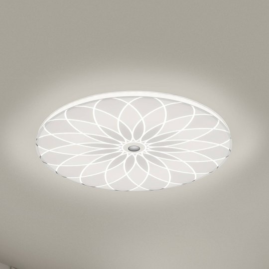 BANKAMP Mandala LED-taklampa blomma, Ø 52 cm